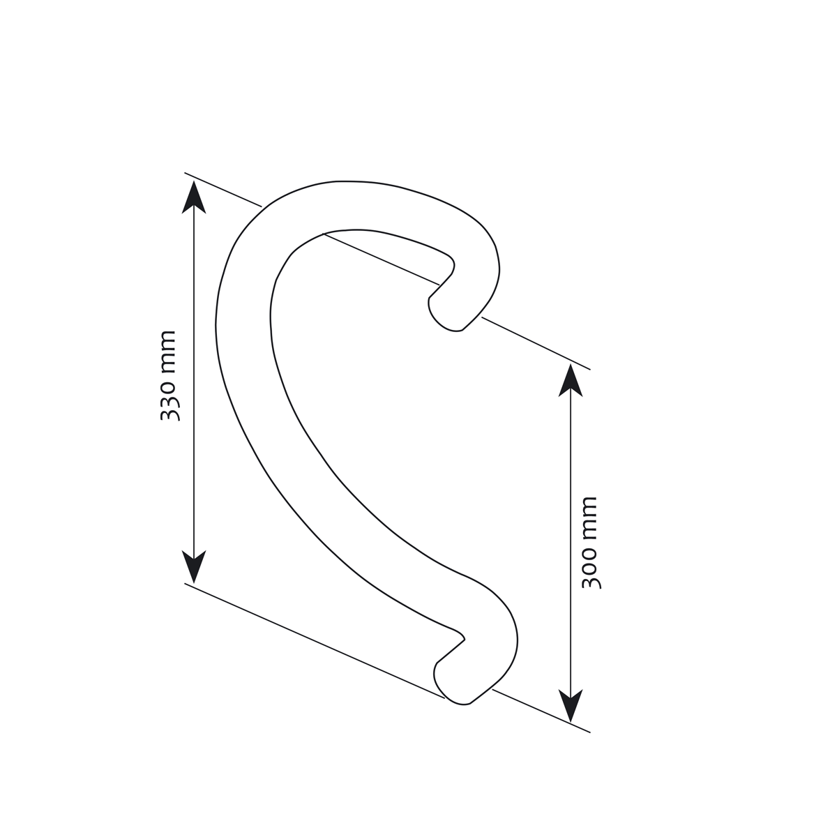 Picture of GS PH022 SS (OD-PH216) Handrail