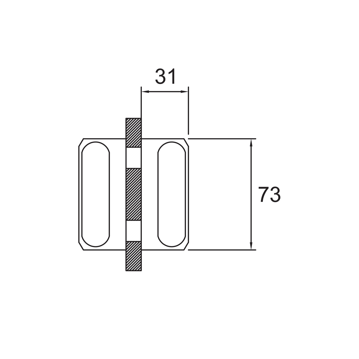 Slika: SA 8600A-16 Ručkica INOX SAT