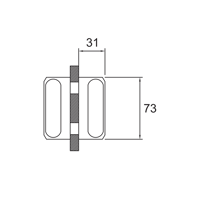 Slika: SA 8600A-16 Ručkica INOX SAT