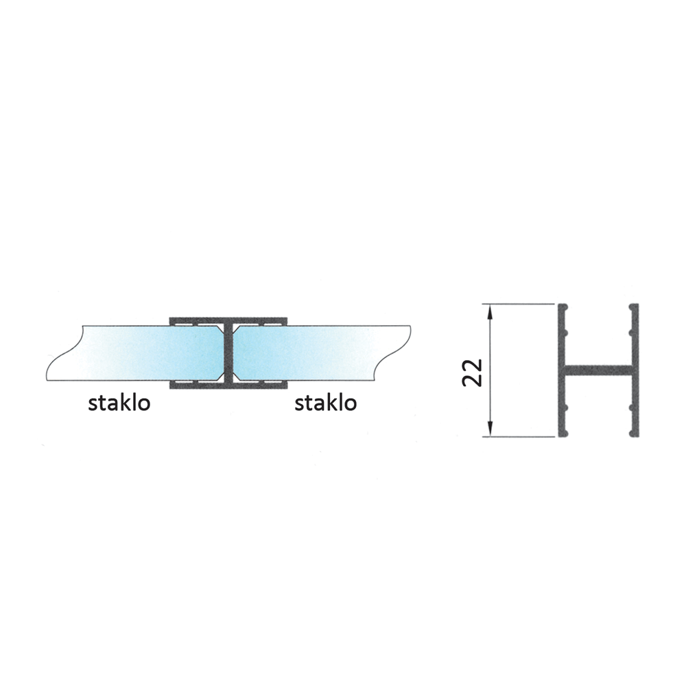 Slika: TA PS-23 8mm Brtva "H"