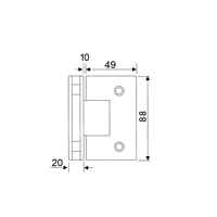 Picture of SA 8500G-4 ix POL Automatic clamp glass/glass, NET PRICE!