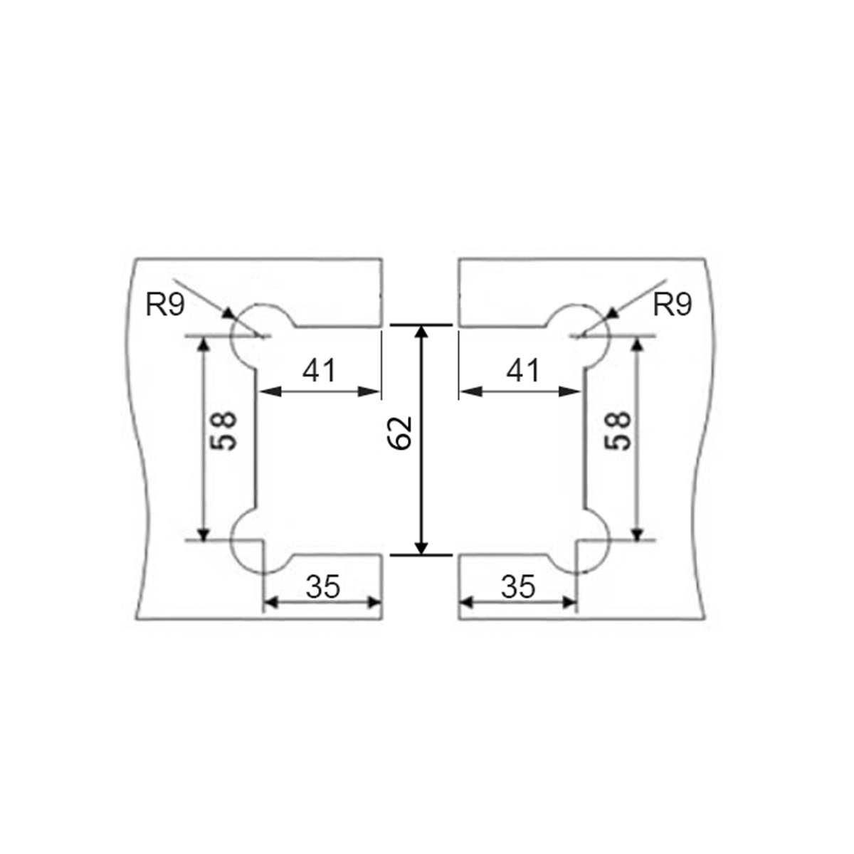 Picture of SA 8500G-4 ix POL Automatic clamp glass/glass, NET PRICE!