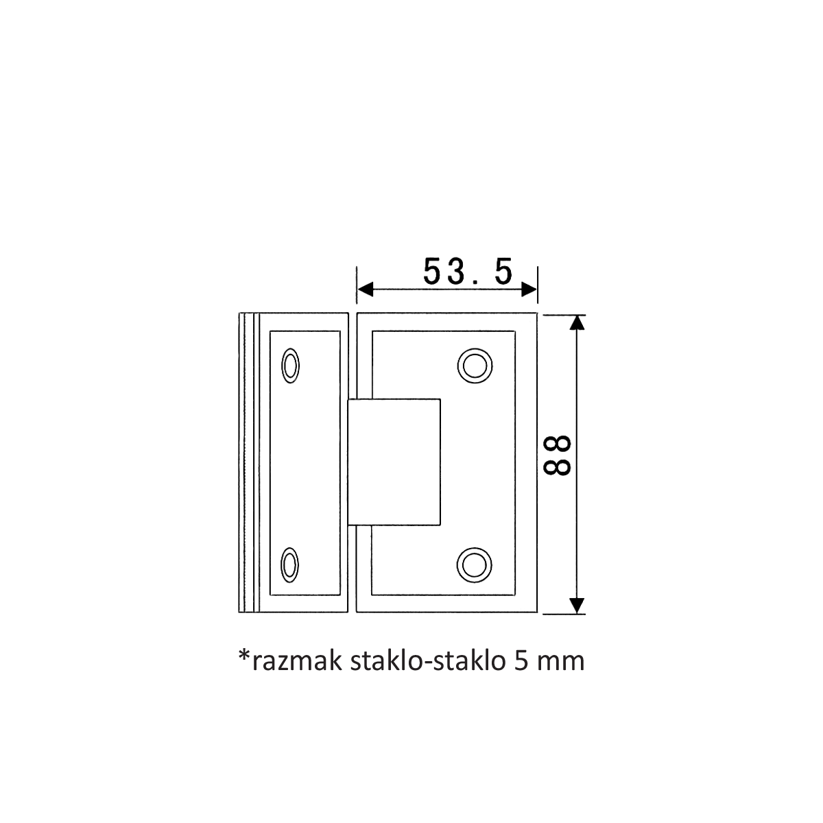 Picture of SA 8500G-3 ix SAT Automatic clamp glass/glass, NET PRICE!