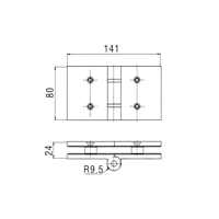 Picture of SA 8500H-10 ix SAT Clamp glass/glass