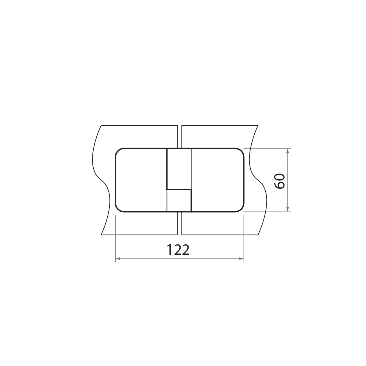 Picture of TA SH180-M-L ix POL LEFT Clamp LIFTING glass-glass