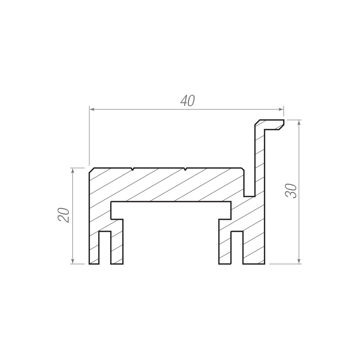 Picture of IG AD 5700 INVISIBLE Aluminium doorframe